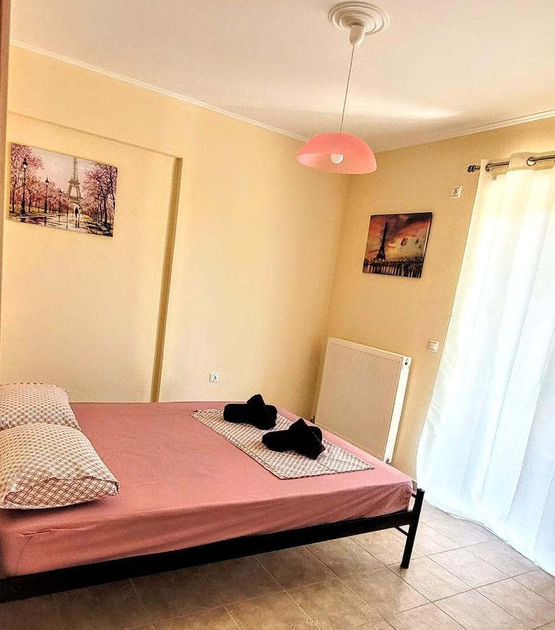 Coralli Apartment Khalkoutsion Bagian luar foto